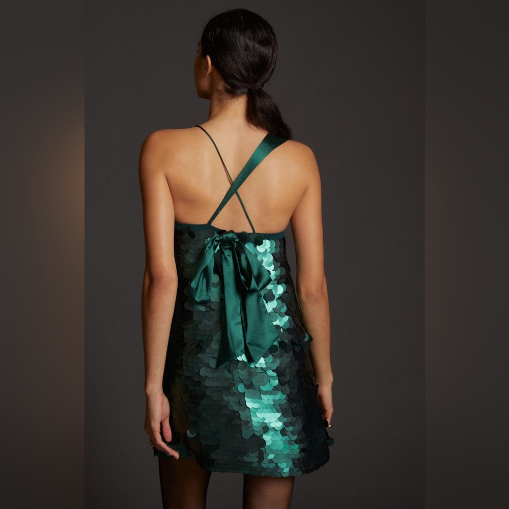 Anthropologie Maeve Sequin Cocktail Dress